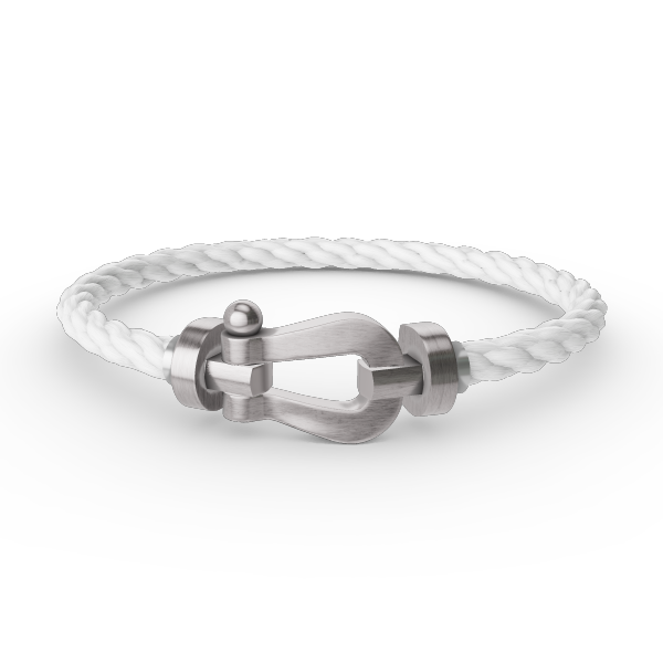 [Clover Jewels]FORCE LARGE HORSESHOE NO DIAMOND BRACELET SILVER